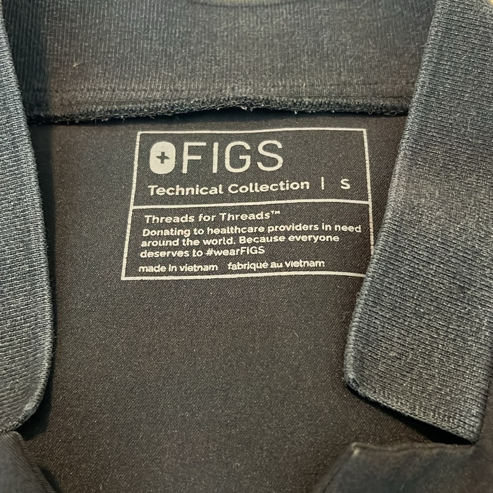 Figs Women’s Scrub Set Black Size S/XS Petite - Picture 2 of 6